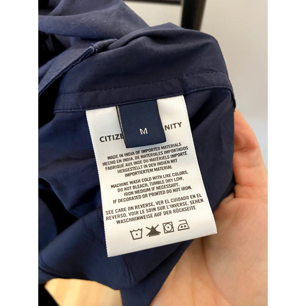Citizens Of Humanity Navy Button-Down Shirt - Picture 4 of 6